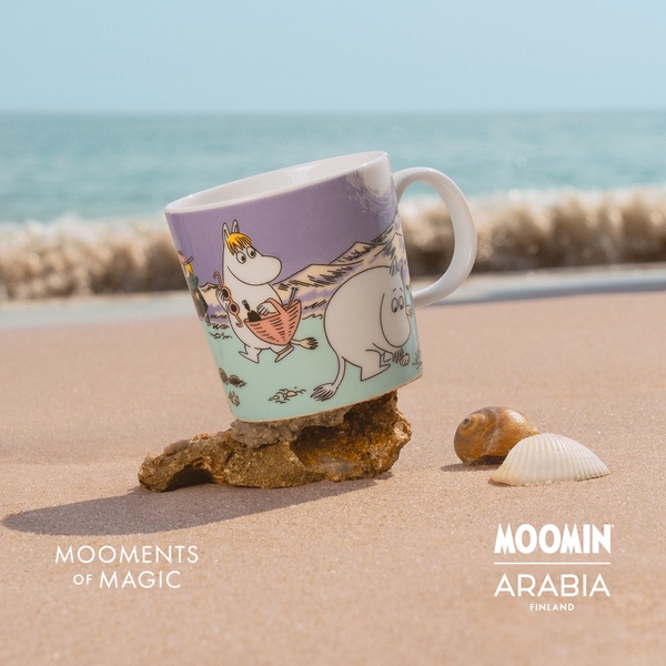 ceramic mug, coffee mug, tea cup, drinkware, printed mug, brand awareness, lifestyle, outdoor, calm, fresh, neutral, blue